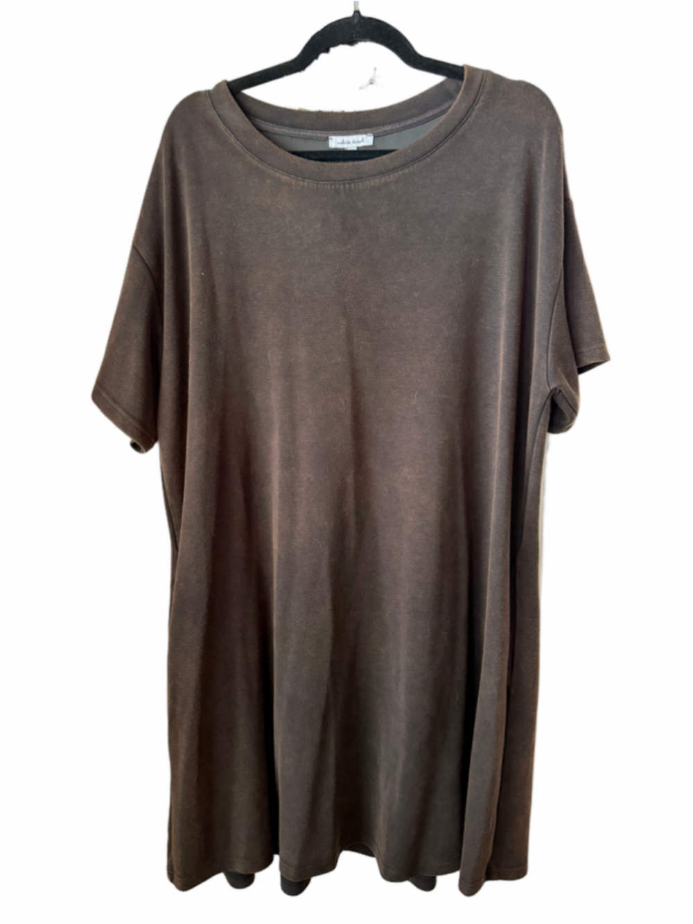 Women's White Birch Mini Dress XL Brown